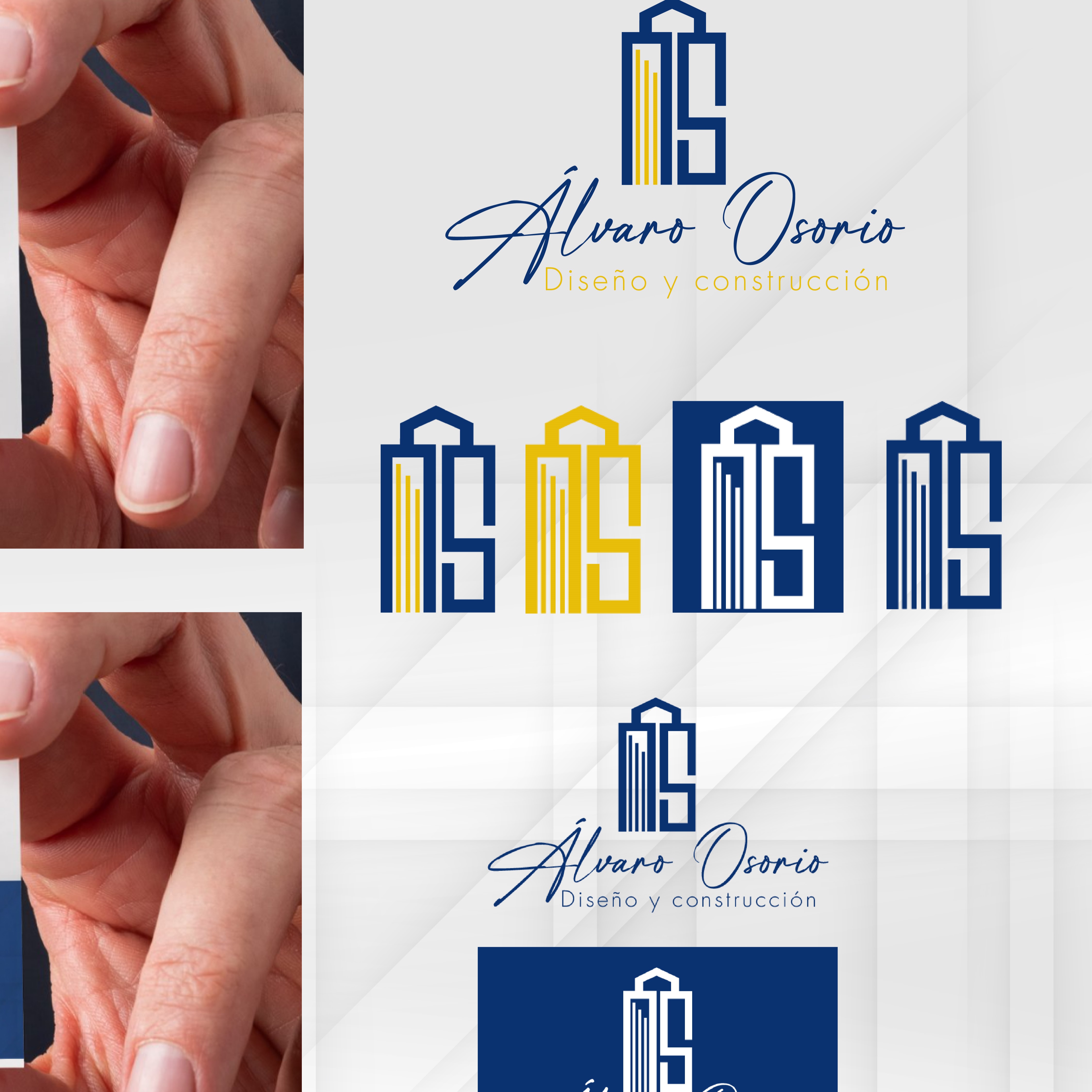 Rediseño de logo y branding para el Arquitecto Alvaro Osorio
