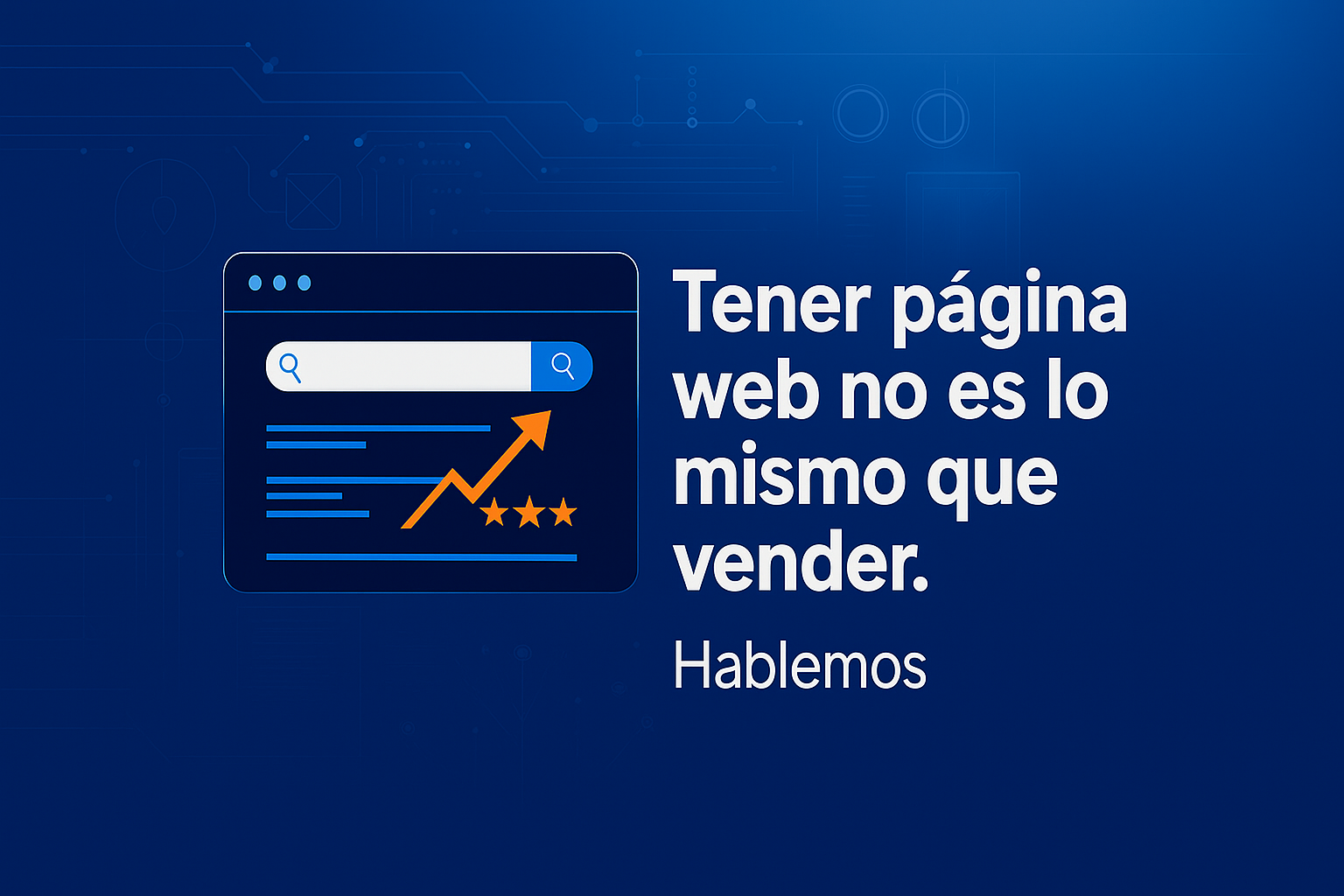 De nada sirve tener pagina web si tus clientes no te ven